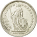 Coin, Switzerland, 2 Francs, 1912, Bern, EF(40-45), Silver, KM:21