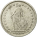 Moneda, Suiza, 2 Francs, 1908, Bern, MBC, Plata, KM:21