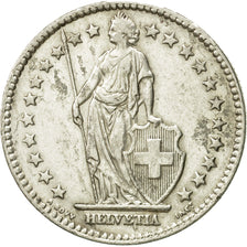 Coin, Switzerland, 2 Francs, 1955, Bern, VF(20-25), Silver, KM:21