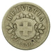 Moneda, Suiza, 10 Rappen, 1850, Strasbourg, BC+, Vellón, KM:6