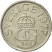 Coin, Sweden, Carl XVI Gustaf, 5 Kronor, 1977, VF(20-25), Copper-nickel, KM:853