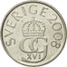 Coin, Sweden, Carl XVI Gustaf, 5 Kronor, 2008, EF(40-45), Copper-Nickel Clad