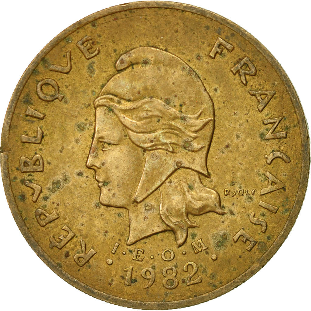 Coin, French Polynesia, 100 Francs, 1982, Paris, VF(30-35), Nickel-Bronze, KM:14