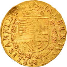 Monnaie, Pays-Bas espagnols, Flandre, 2 Albertins, 1601, Anvers, SUP, Or