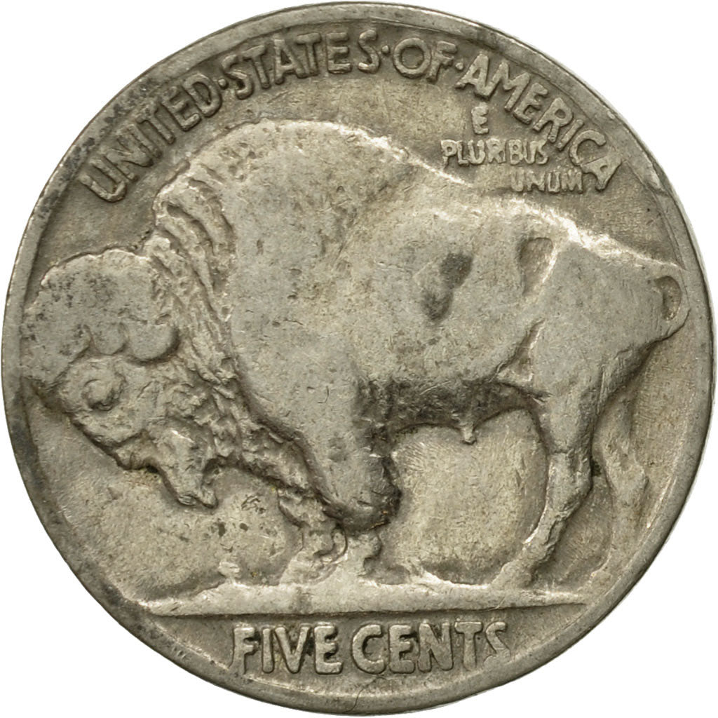 Monnaie, États-Unis, Buffalo Nickel, 5 Cents, 1920, U.S. Mint, Philadelphie