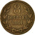 Coin, Guernsey, 8 Doubles, 1864, Heaton, Birmingham, EF(40-45), Bronze, KM:7