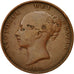 Coin, Great Britain, Victoria, Penny, 1848, EF(40-45), Copper, KM:739