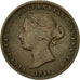 Coin, Jersey, Victoria, 1/26 Shilling, 1866, EF(40-45), Bronze, KM:4
