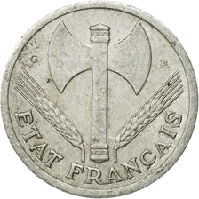Coin, France, Bazor, Franc, 1944, Castelsarrasin, EF(40-45), Aluminum, KM:902.3