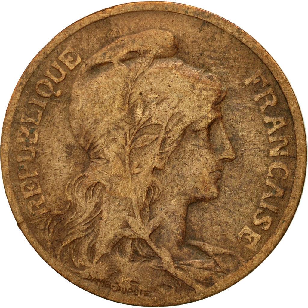 Coin, France, Dupuis, 5 Centimes, 1905, Paris, VF(20-25), Bronze, KM:842