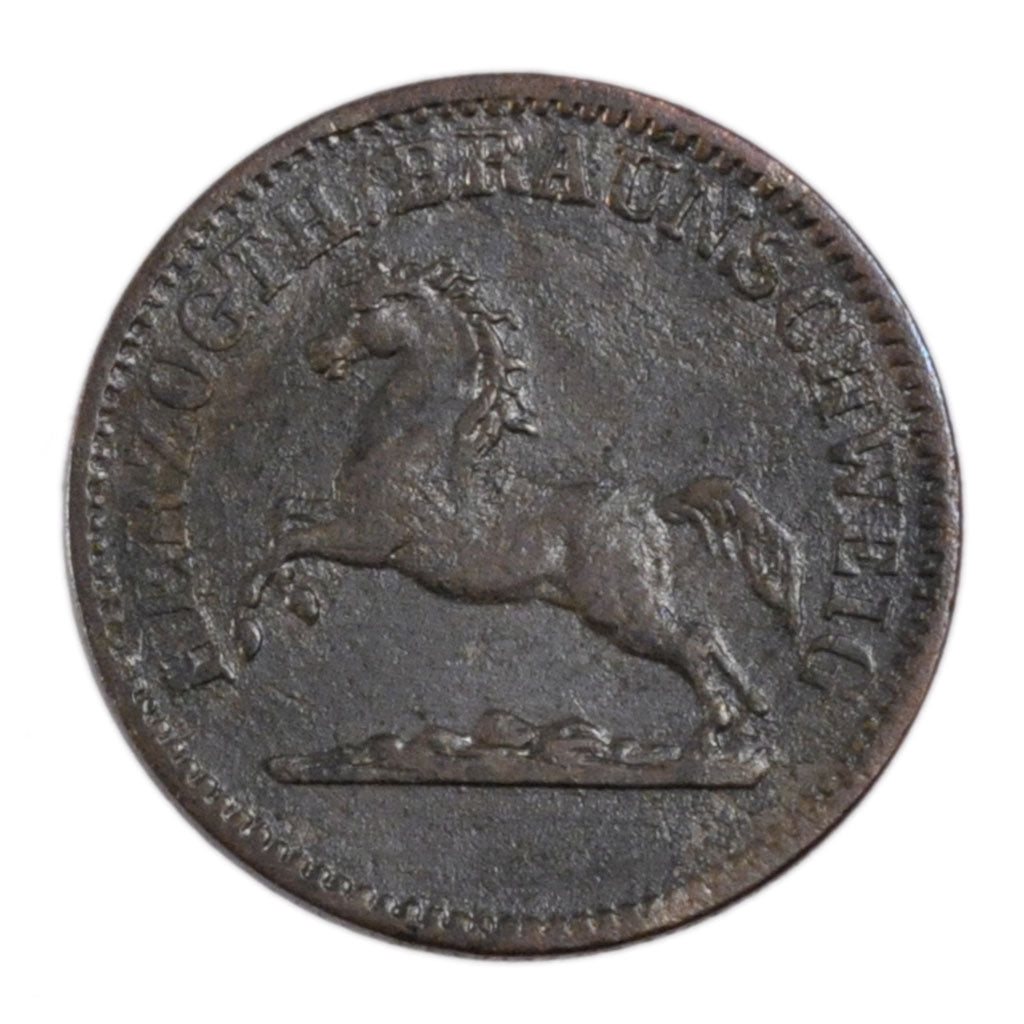 GERMAN STATES, Groschen, 1/30 Thaler, 1858, KM #1150, VF(20-25), Silver, 2.20