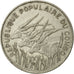 Moneda, República del Congo, 100 Francs, 1972, Paris, MBC, Níquel, KM:1