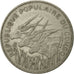 Coin, Congo Republic, 100 Francs, 1971, Paris, EF(40-45), Nickel, KM:1