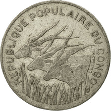 Coin, Congo Republic, 100 Francs, 1985, Paris, VF(30-35), Nickel, KM:2