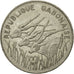 Coin, Gabon, 100 Francs, 1977, Paris, EF(40-45), Nickel, KM:13
