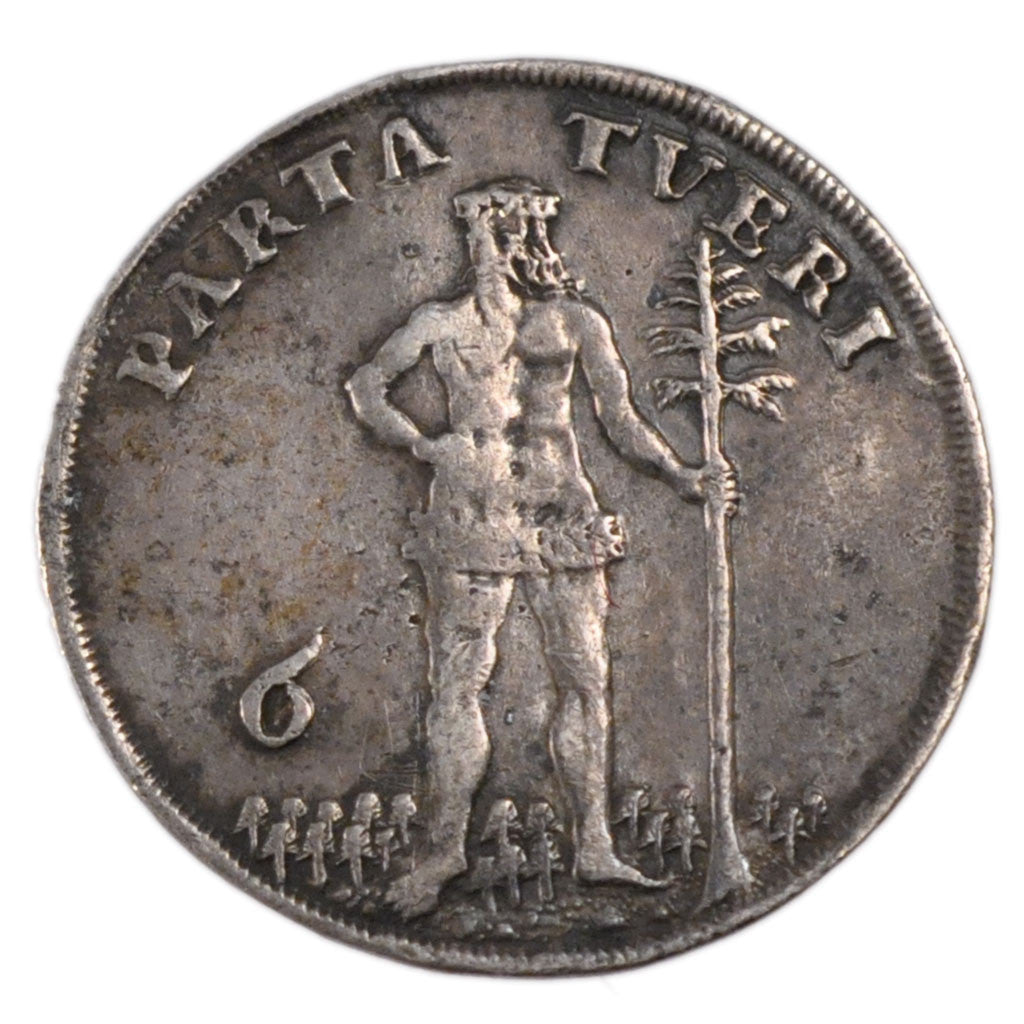 GERMAN STATES, 6 Mariengroschen, 1/6 Thaler, 1717, KM #753, EF(40-45), Silver,..