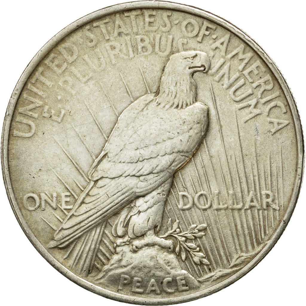Coin, United States, Peace Dollar, Dollar, 1923, U.S. Mint, Philadelphia