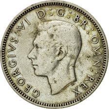 Coin, Great Britain, George VI, Shilling, 1937, EF(40-45), Silver, KM:854