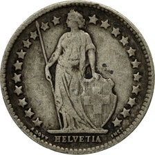 Coin, Switzerland, 1/2 Franc, 1910, Bern, VF(30-35), Silver, KM:23