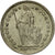 Moneda, Suiza, 1/2 Franc, 1959, Bern, BC+, Plata, KM:23