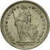 Coin, Switzerland, 1/2 Franc, 1959, Bern, VF(30-35), Silver, KM:23