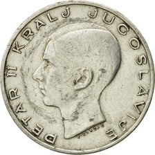 Coin, Yugoslavia, Petar II, 20 Dinara, 1938, EF(40-45), Silver, KM:23