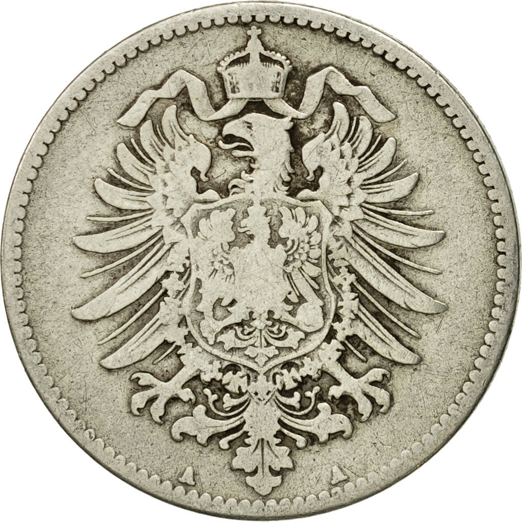 Moneta, GERMANIA - IMPERO, Wilhelm I, Mark, 1874, Berlin, BB, Argento, KM:7