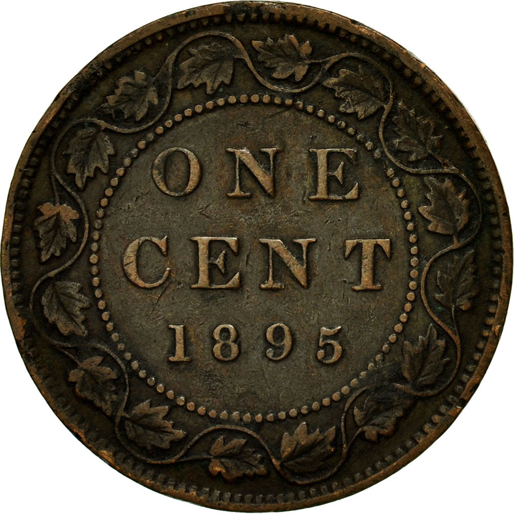Coin, Canada, Victoria, Cent, 1895, Royal Canadian Mint, Ottawa, VF(30-35)