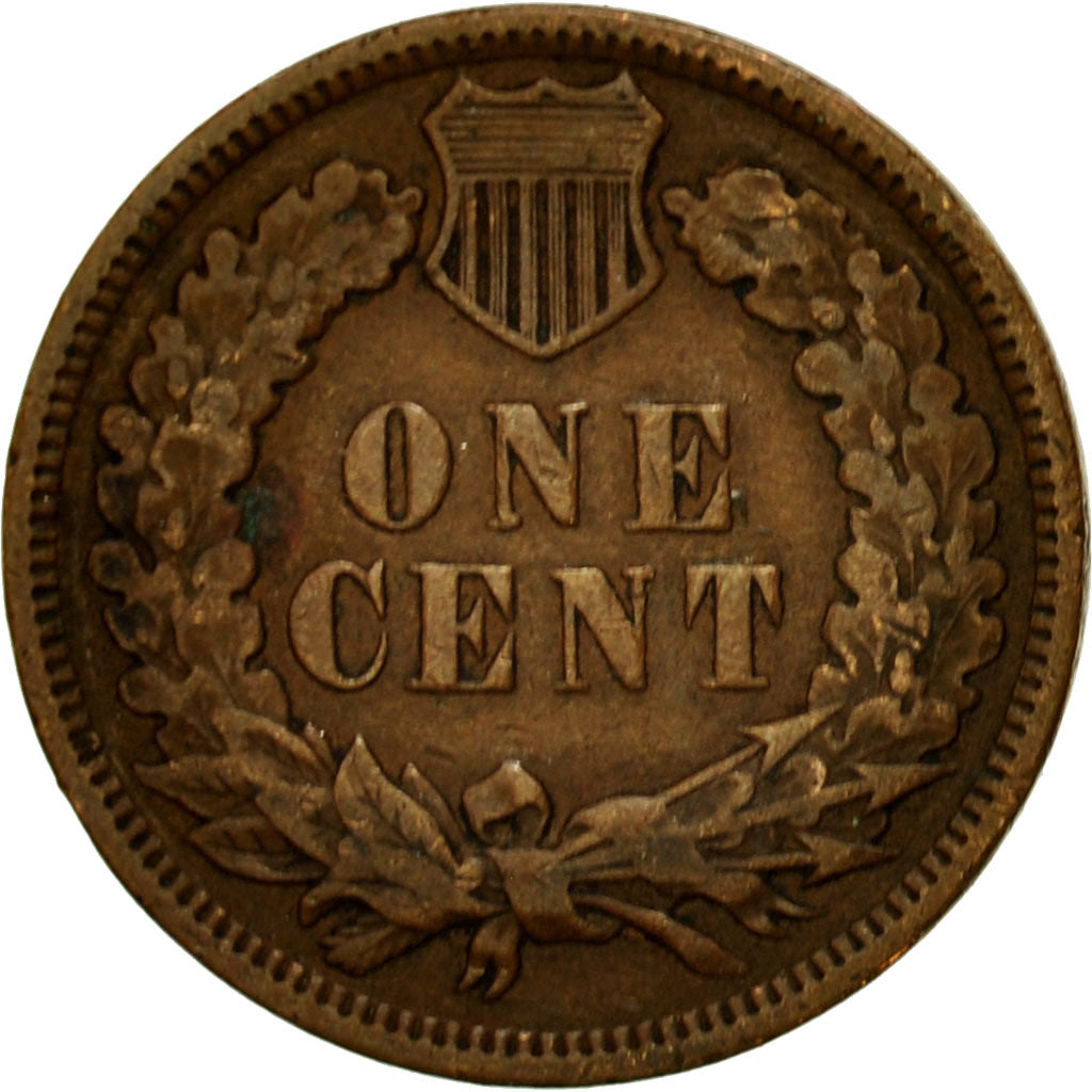 Coin, United States, Indian Head Cent, Cent, 1907, U.S. Mint, Philadelphia