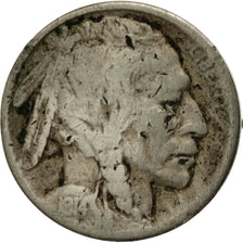 Moneta, Stati Uniti, Buffalo Nickel, 5 Cents, 1914, U.S. Mint, Philadelphia, B+