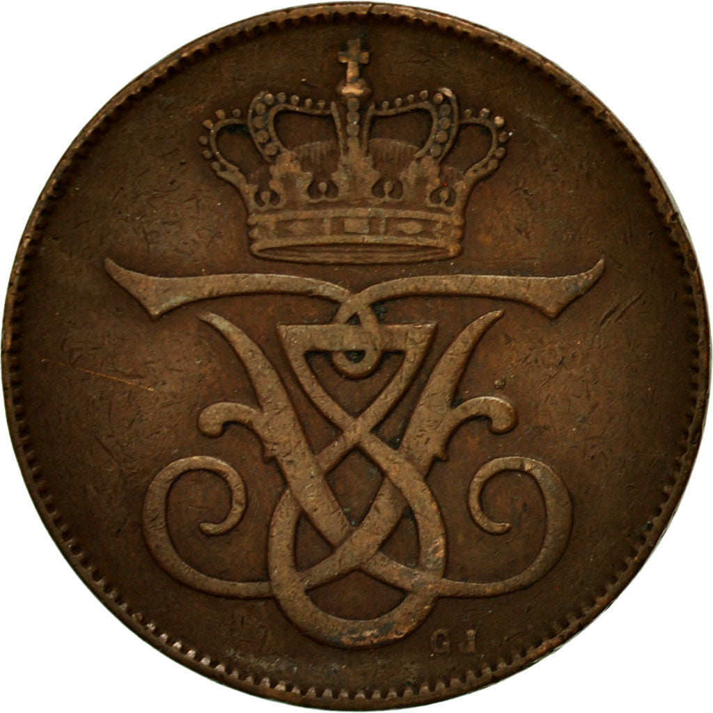 Coin, Denmark, Frederik VIII, 5 Öre, 1908, Copenhagen, EF(40-45), Bronze