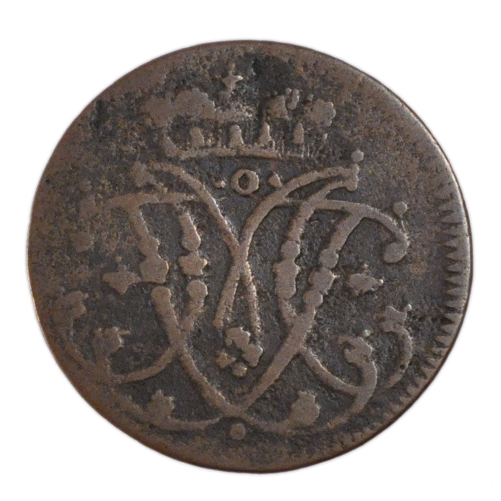 GERMAN STATES, 1/4 St, 1765, KM #161, VF(30-35), Copper, 1.90