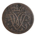 GERMAN STATES, 1/4 St, 1765, KM #161, VF(30-35), Copper, 1.90