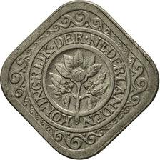 Coin, Netherlands, Wilhelmina I, 5 Cents, 1929, EF(40-45), Copper-nickel, KM:153