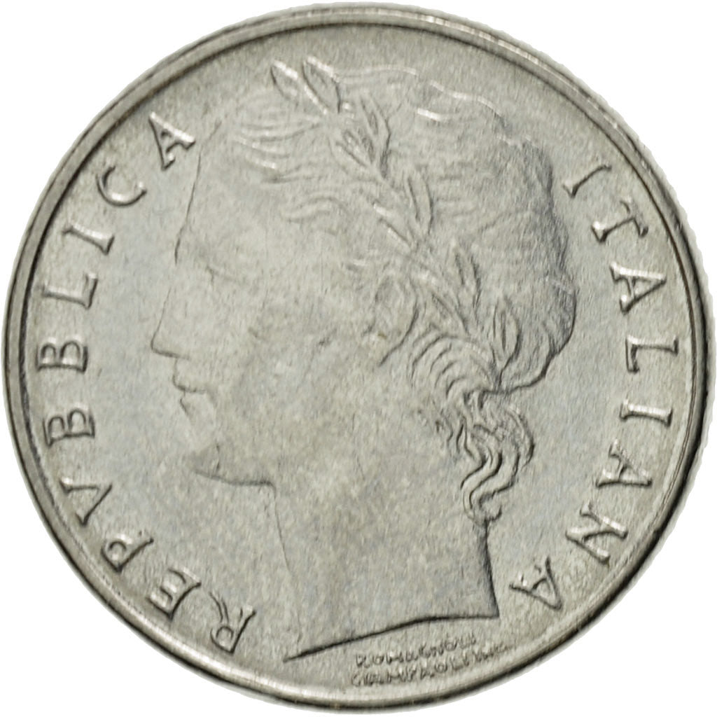 Coin, Italy, 100 Lire, 1991, Rome, EF(40-45), Stainless Steel, KM:96.2
