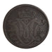 GERMAN STATES, 1/4 St, 1766, KM #161, VF(20-25), Copper, 2.10