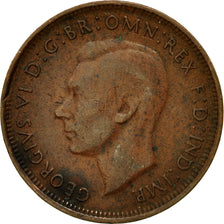 Coin, Australia, George VI, 1/2 Penny, 1946, EF(40-45), Bronze, KM:41