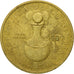 Münze, Kolumbien, 20 Pesos, 1985, SS, Aluminum-Bronze, KM:271