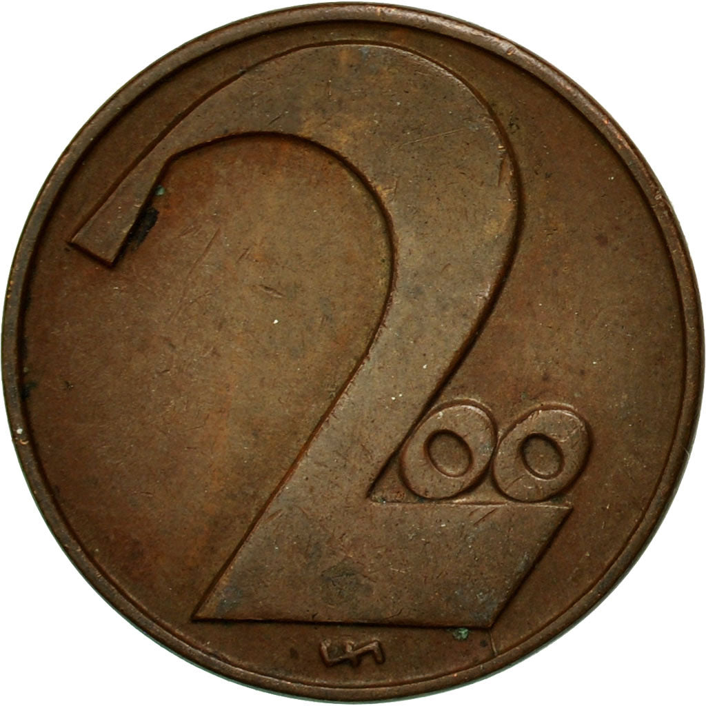 Coin, Austria, 200 Kronen, 1924, EF(40-45), Bronze, KM:2833