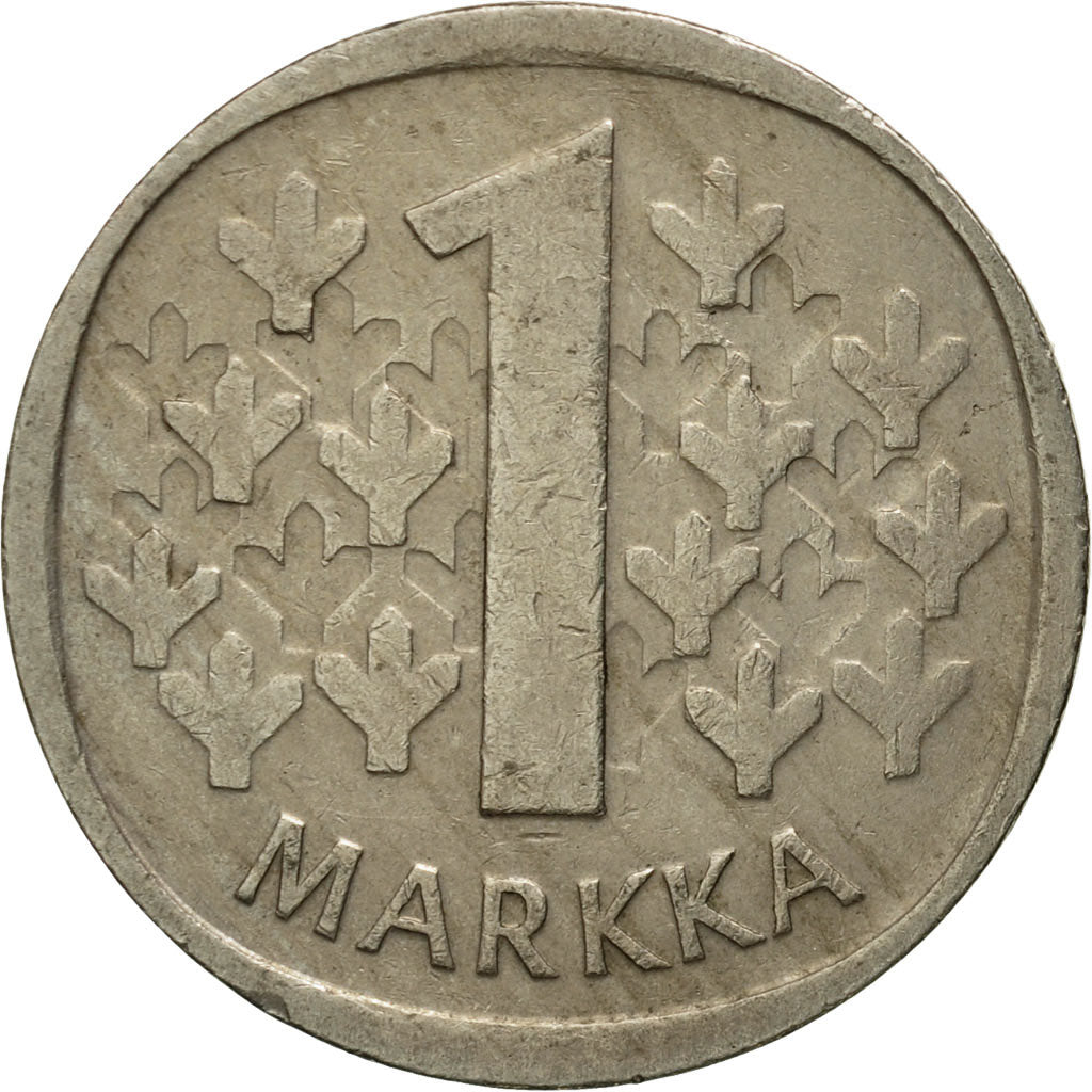 Moneta, Finlandia, Markka, 1982, BB, Rame-nichel, KM:49a