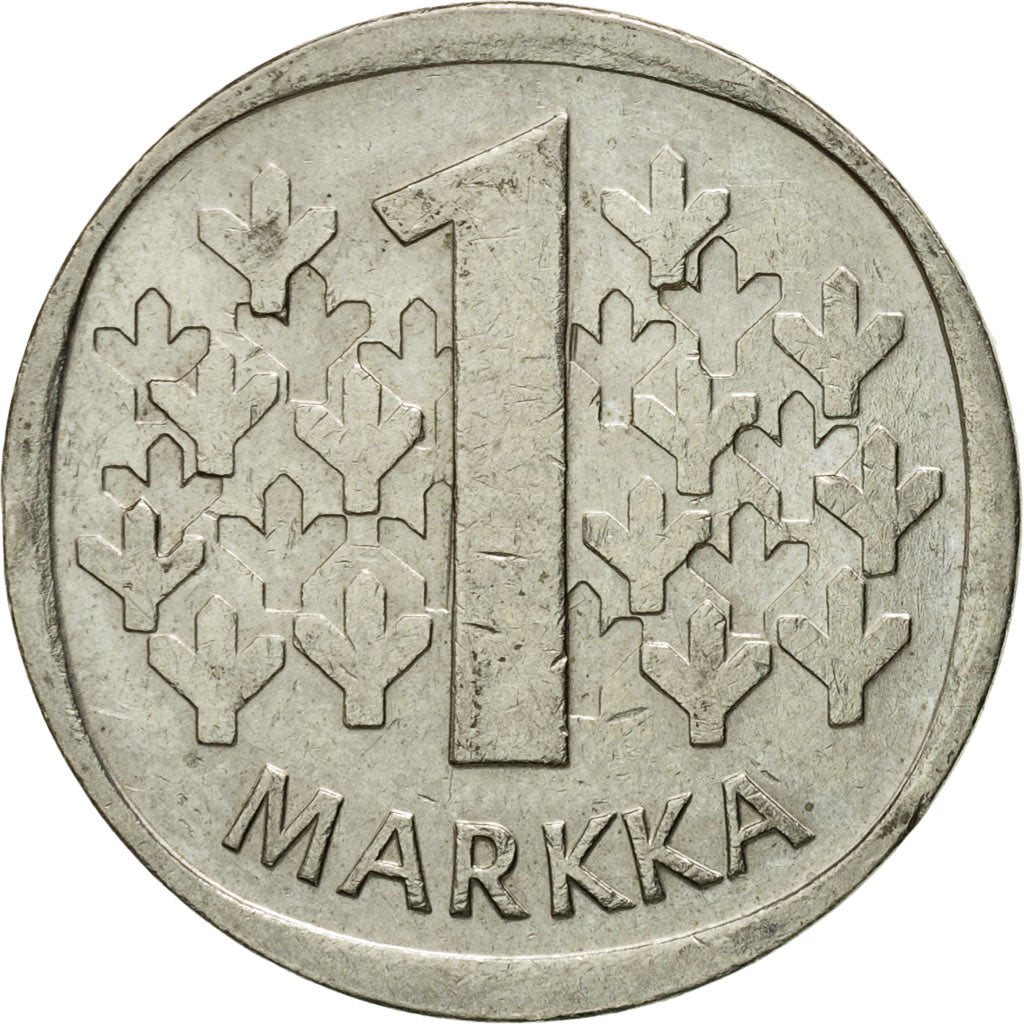 Moneta, Finlandia, Markka, 1990, BB, Rame-nichel, KM:49a