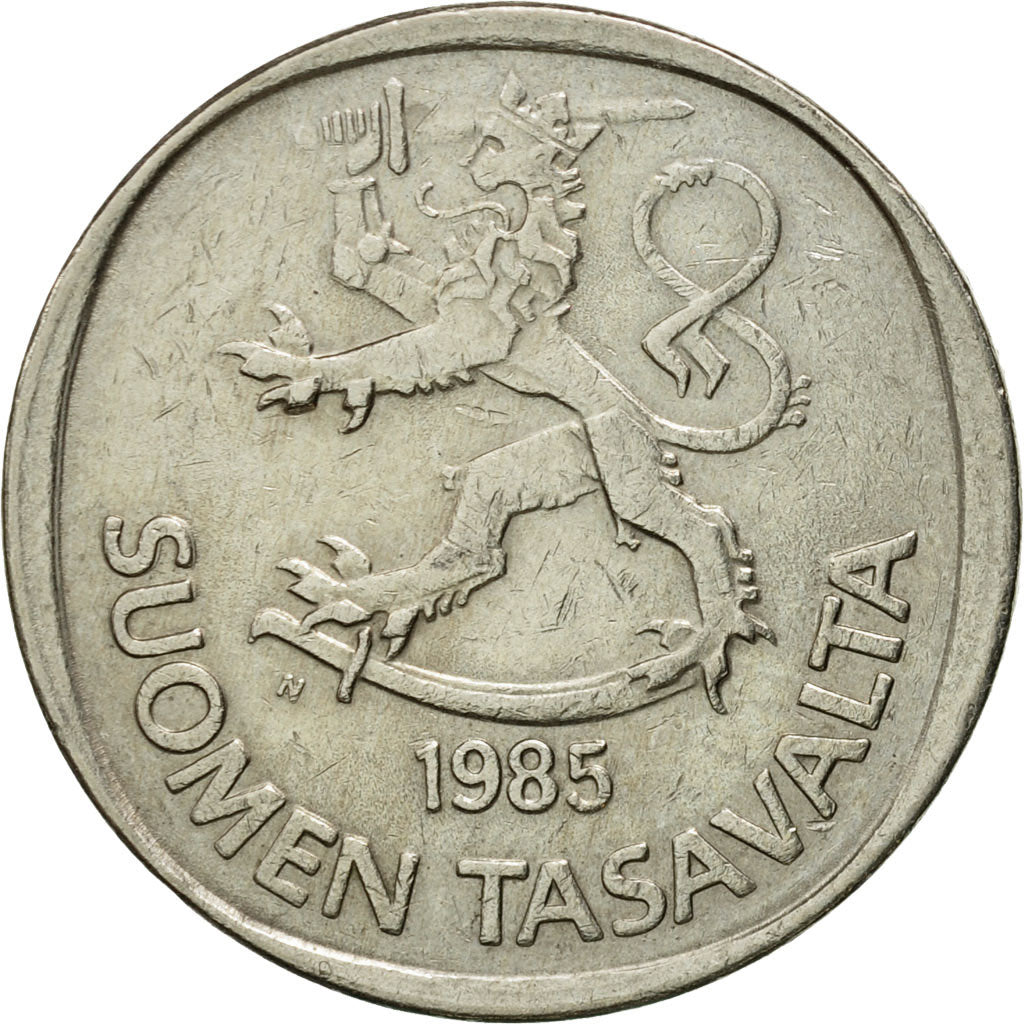 Moneta, Finlandia, Markka, 1985, BB, Rame-nichel, KM:49a