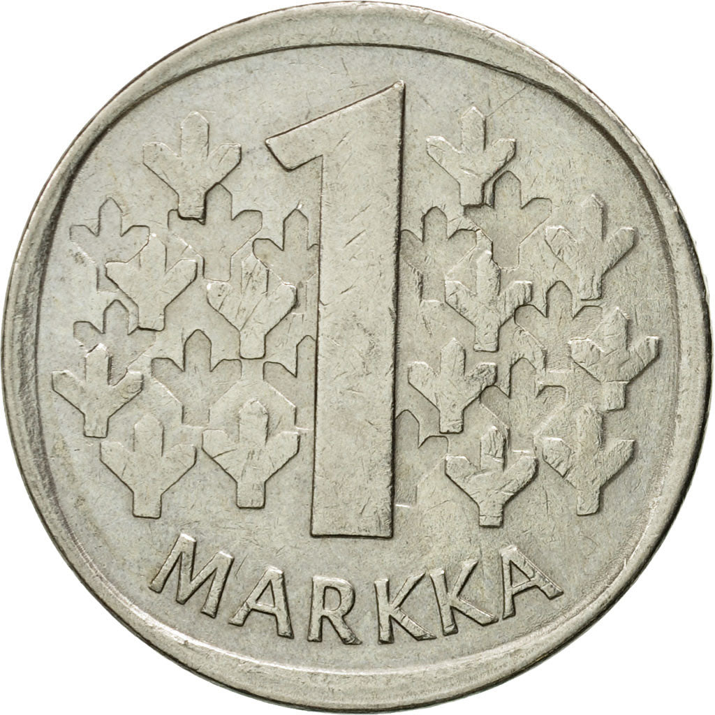 Moneta, Finlandia, Markka, 1985, BB, Rame-nichel, KM:49a