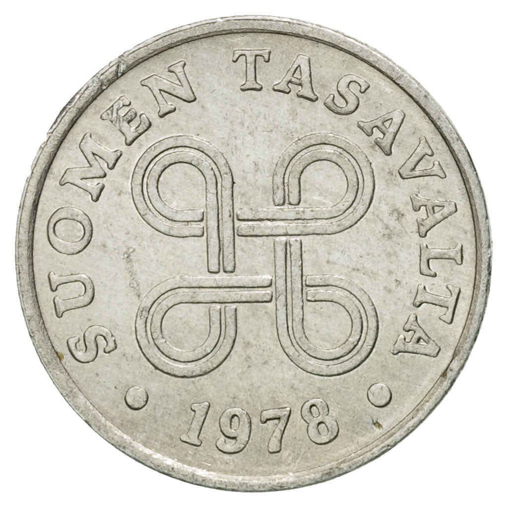 Coin, Finland, Penni, 1978, EF(40-45), Aluminum, KM:44a