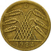 Coin, GERMANY, WEIMAR REPUBLIC, 50 Rentenpfennig, 1924, Munich, EF(40-45)