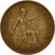 Moneda, Gran Bretaña, George V, 1/2 Penny, 1930, MBC, Bronce, KM:837