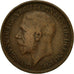 Coin, Great Britain, George V, 1/2 Penny, 1926, EF(40-45), Bronze, KM:824