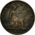 Monnaie, Grande-Bretagne, Victoria, Farthing, 1893, TB+, Bronze, KM:753