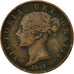 Coin, Great Britain, Victoria, 1/2 Penny, 1848, VF(30-35), Copper, KM:726