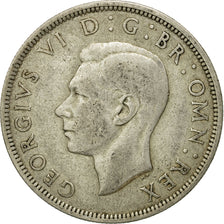 Monnaie, Grande-Bretagne, George VI, 1/2 Crown, 1940, TTB, Argent, KM:856